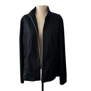 Vintage Valerie Stevens Black Zip Up Casual Jacket Size L
